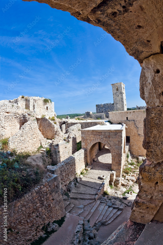 Saladin Citadel ruins Syria