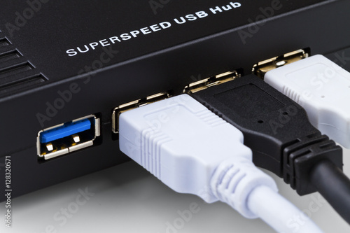 Fototapeta superspeed usb hub