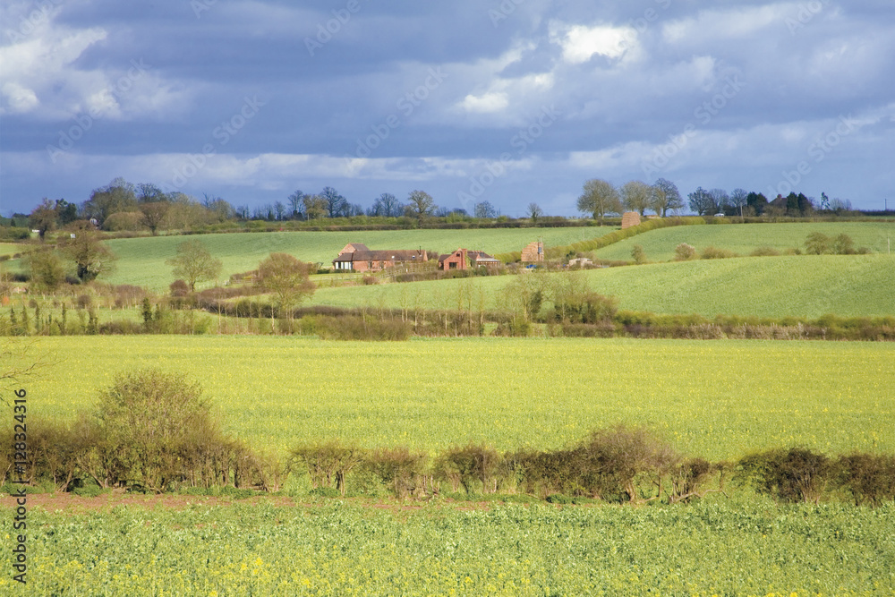 english rural farmland