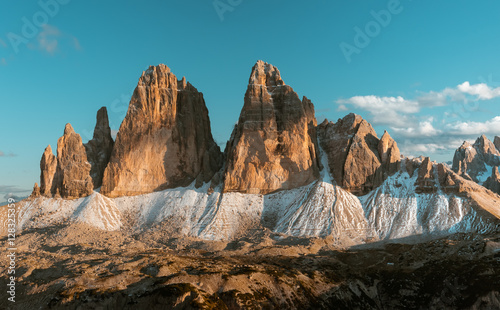 Scenic view of Italian Dolomites