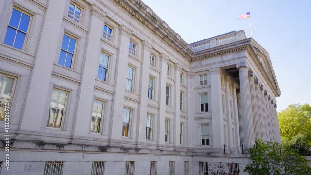 video shot in washington dc treasury departement building