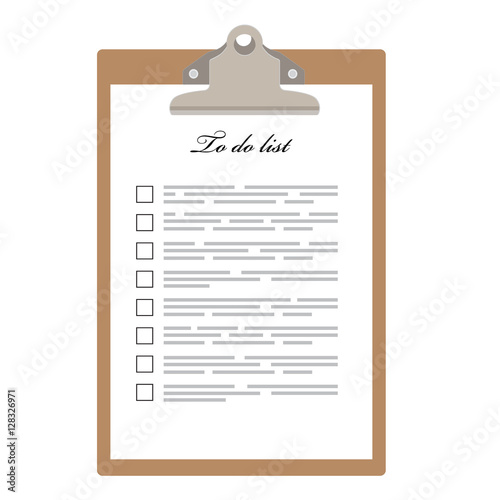 To do list