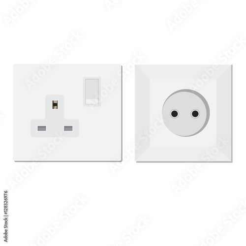 European and uk socket