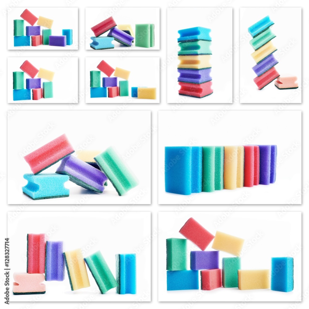 Obraz premium Colored sponges