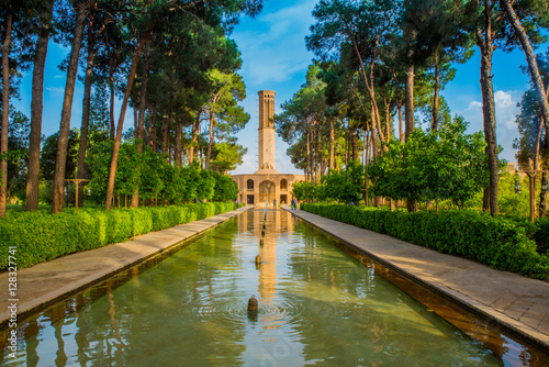 Jardin de Dolat Abad à Yazd (Iran)
