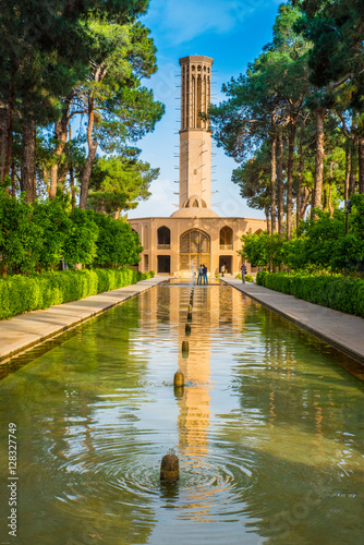 Jardin de Dolat Abad à Yazd (Iran) photo