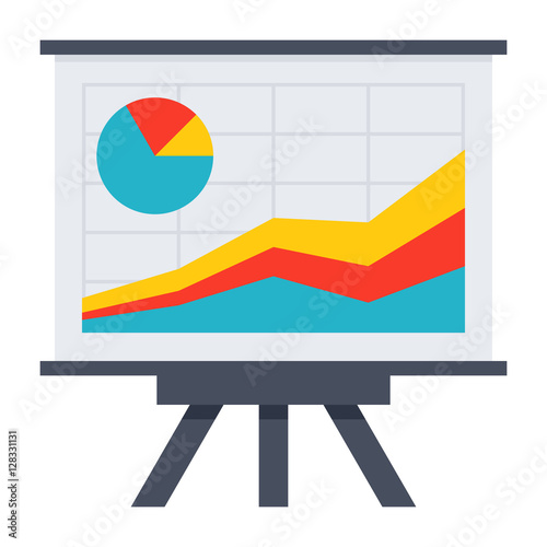 Financial Statistics Concept