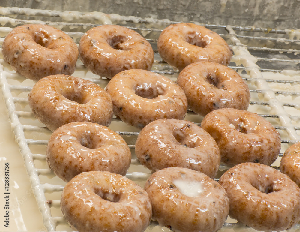 Freshly Glazed Blueberry Donuts Freshly Glazed Blueberry Donuts