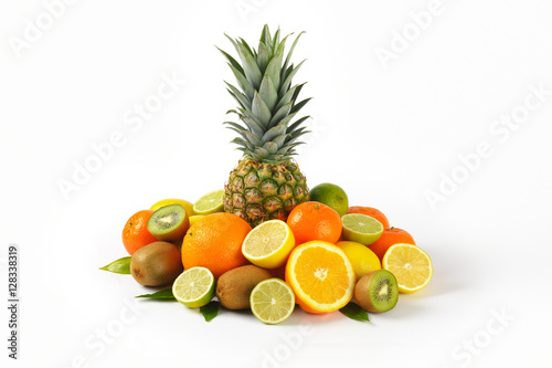 fresh tropical fruits