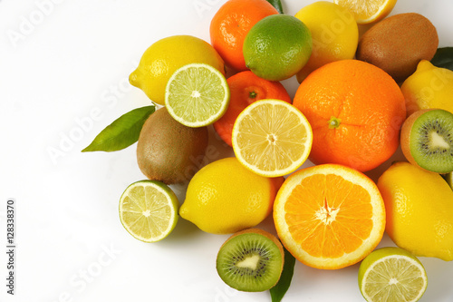 fresh tropical fruits