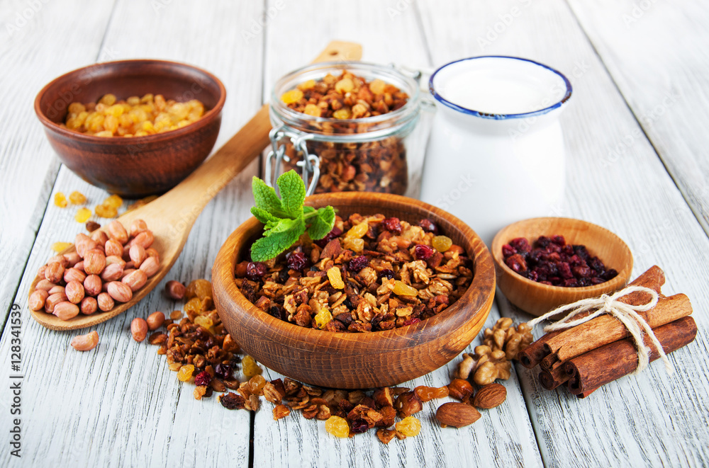Homemade granola Homemade granola