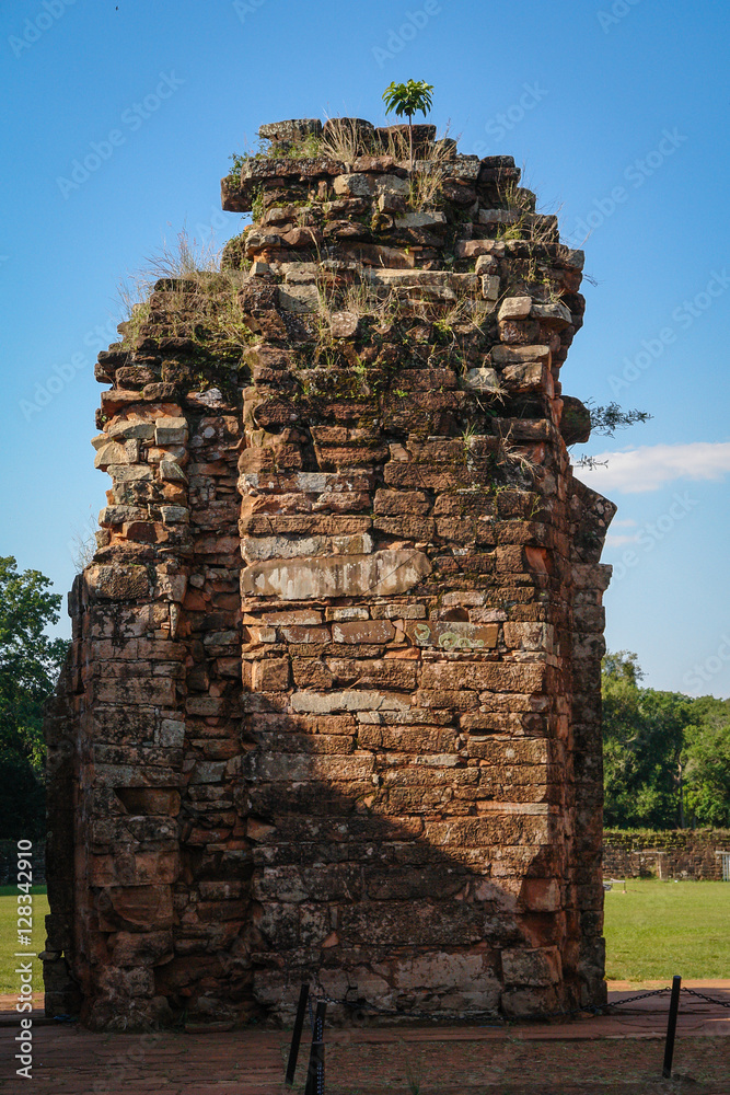 Fototapeta premium Jesuit ruins of San Ignacio in Argentina