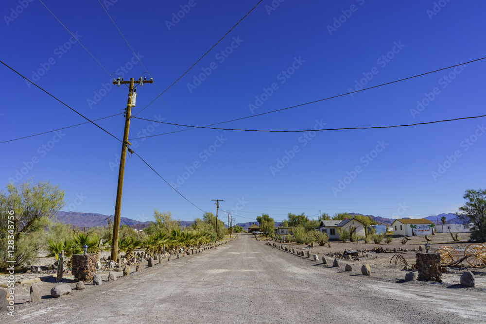 Beautiful landscape around Tecopa