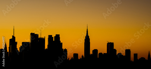 Sunrise shot in Manhattan  New York