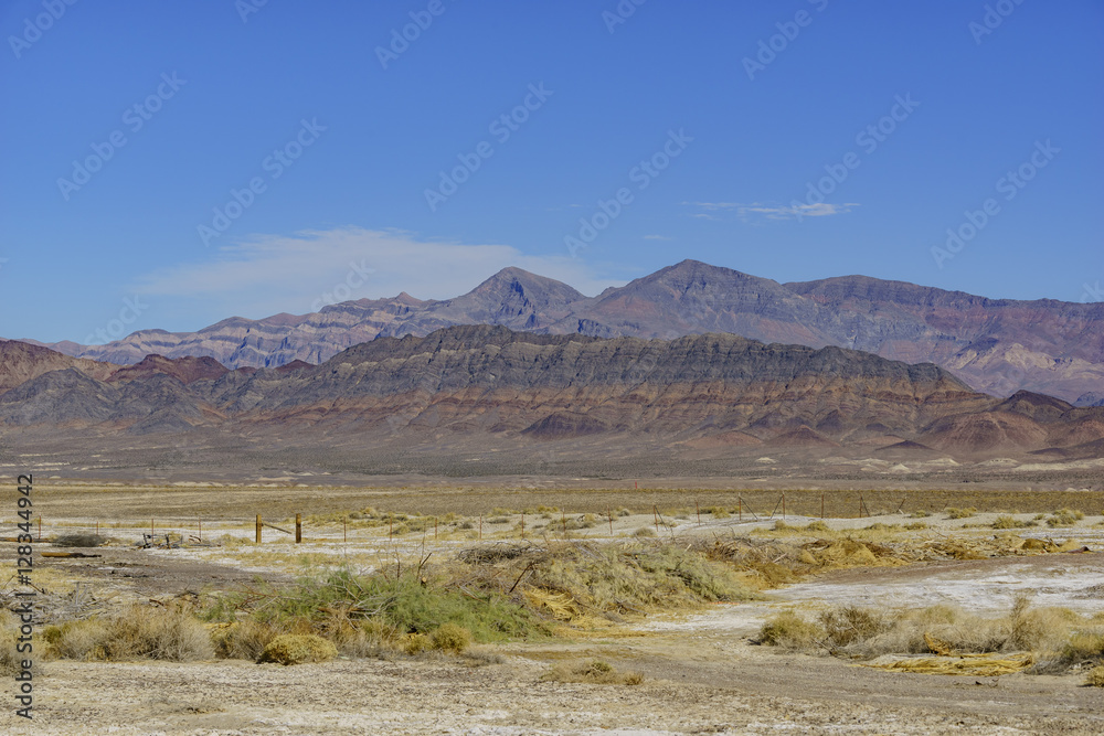 Beautiful mountain landscape around Tecopa