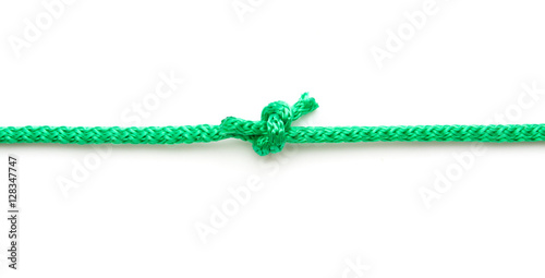 Rope with marine knot