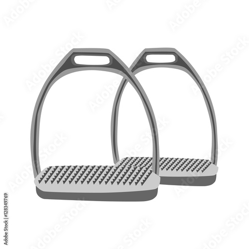 stirrups flat icon