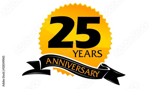 25 Years Ribbon Anniversary 
