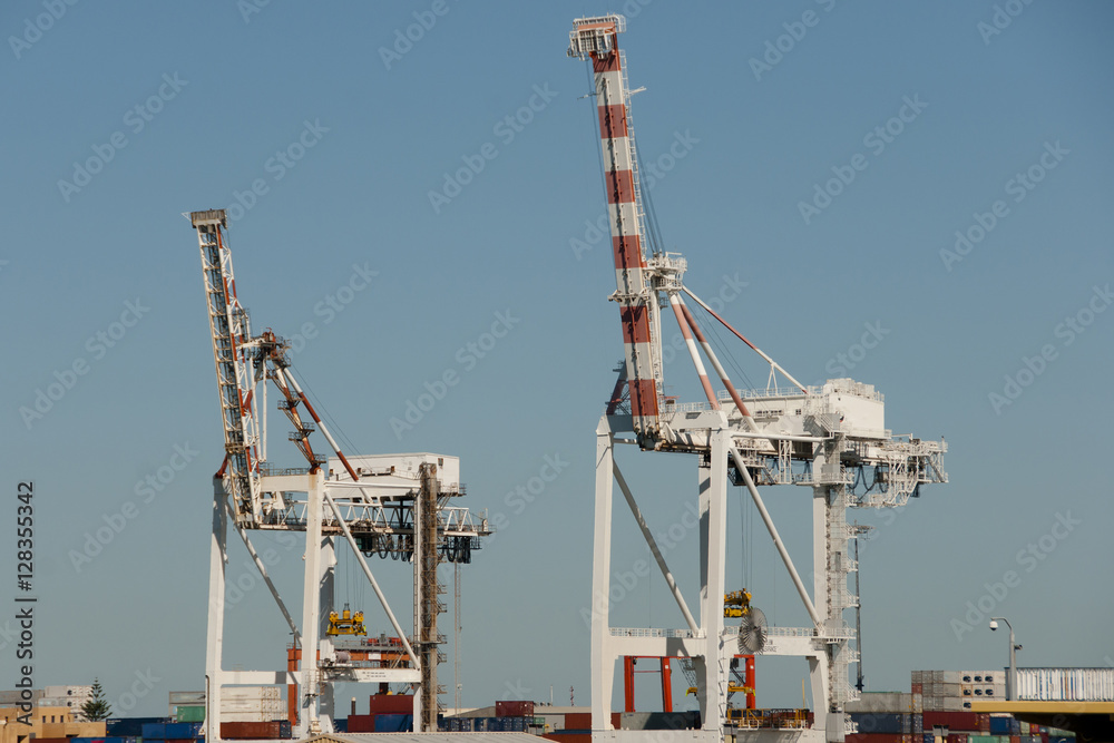 Shipping Container Cranes - Fremantle - Australia