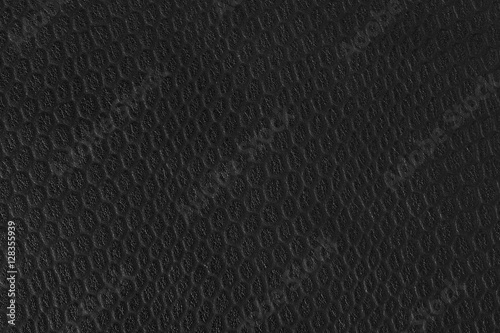 Black reptile leather texture.