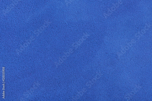 Close up of a blue velvet texture.