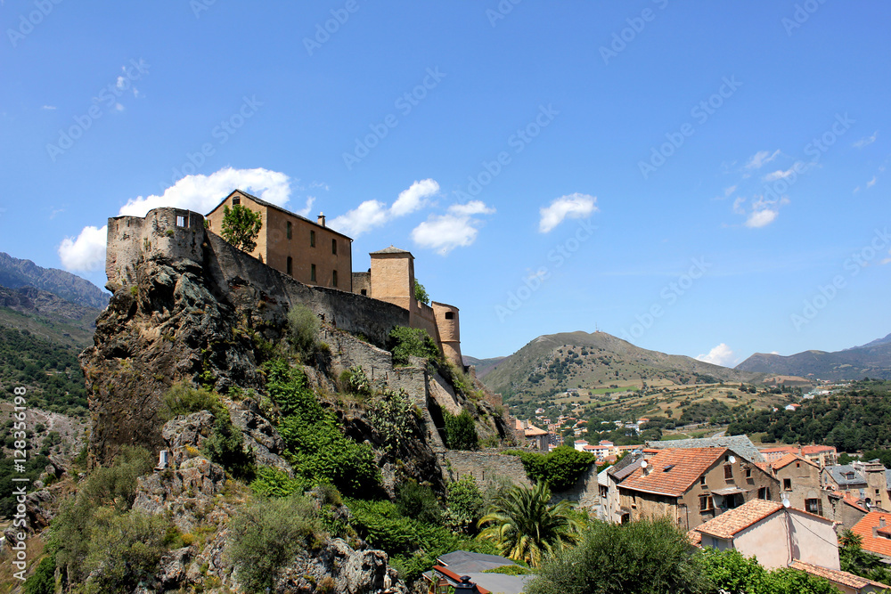 Small village in the inland Corsica