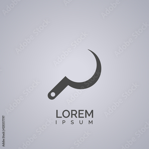 sickle icon design