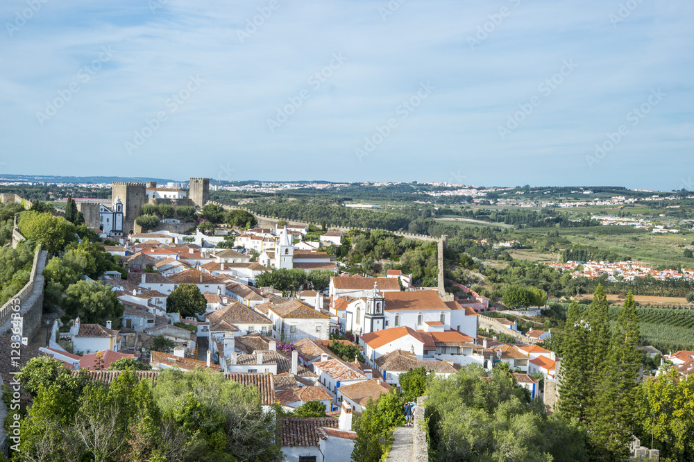 Old town of Obidos, Portugal
