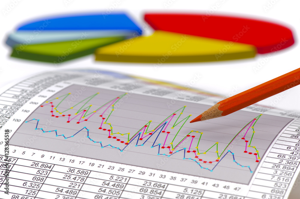 Finanzen mit Chart, Zahlentabelle und Börsenkurs Finanzen mit Chart, Zahlentabelle und Börsenkurs