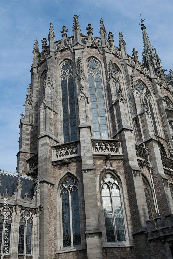 Part of the Sint-Petrus-en-Pauluskerk church in Ostend, Belgium