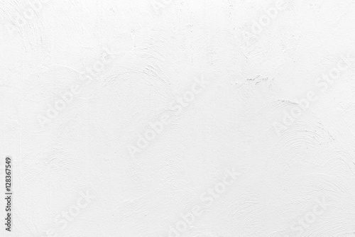 White rough background of concrete wall texture.