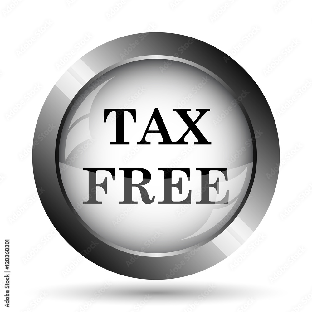 Tax free icon Tax free icon