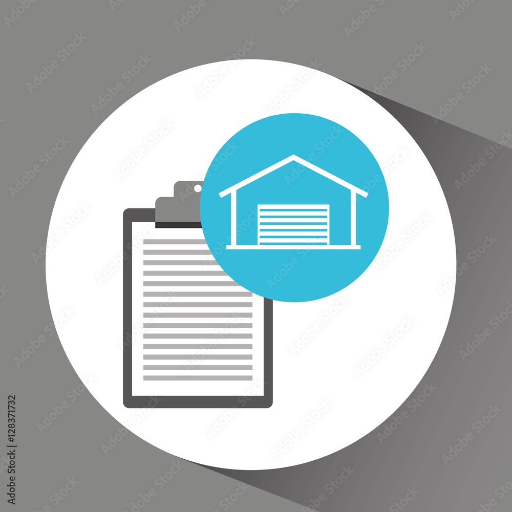 man delivery checking warehouse design vector illustration eps 10 man delivery checking warehouse design vector illustration eps 10
