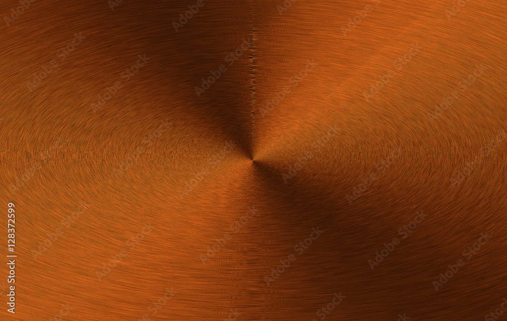 Fototapeta premium Bronze disk background picture close-up