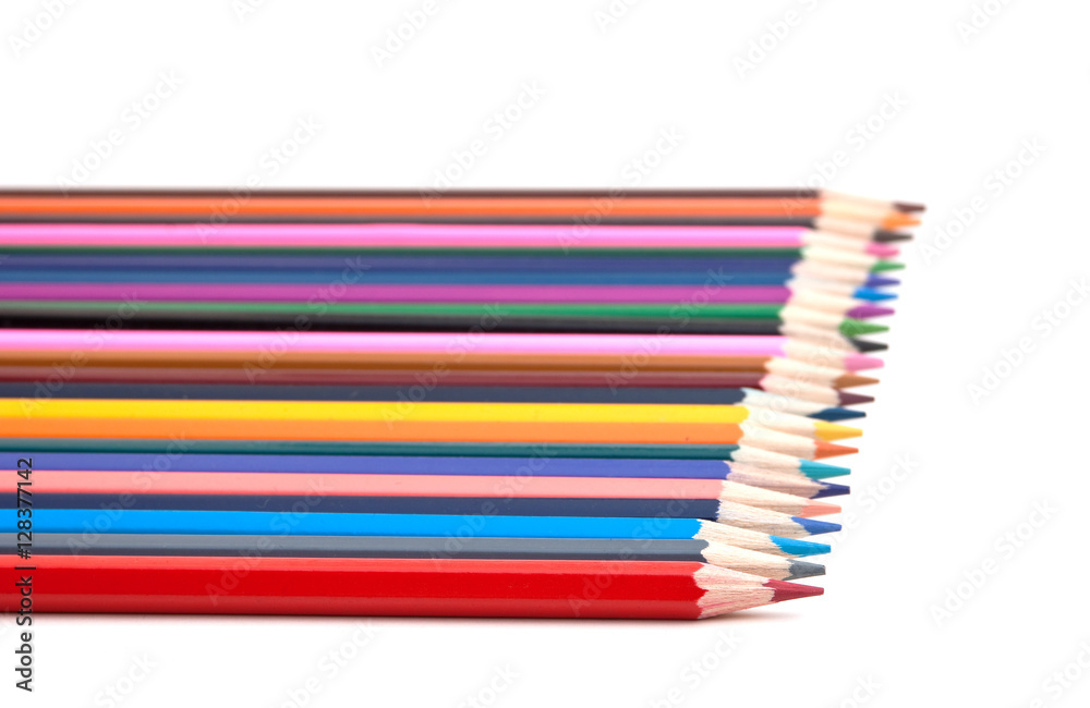 Fototapeta premium colored pencils