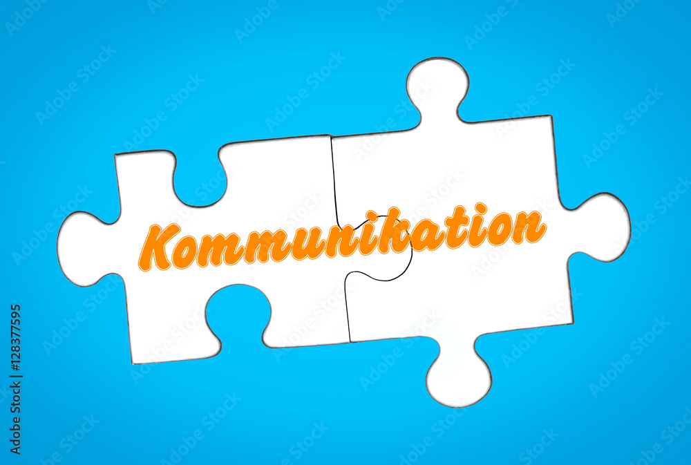 Kommunikation auf Puzzleteile Kommunikation auf Puzzleteile