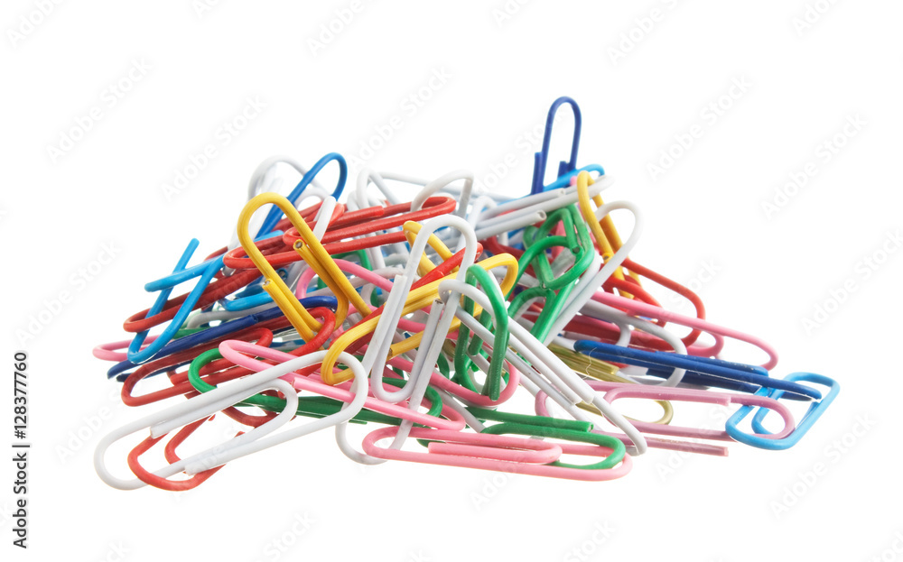pile of paperclips pile of paperclips