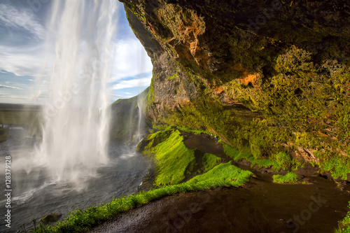 Seljalandsfoss one of the most famous Icelandic waterfall