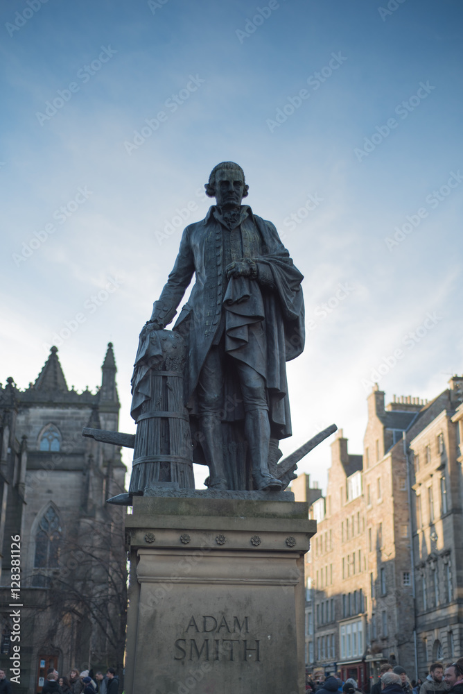 Adam Smith statue, Edinburgh