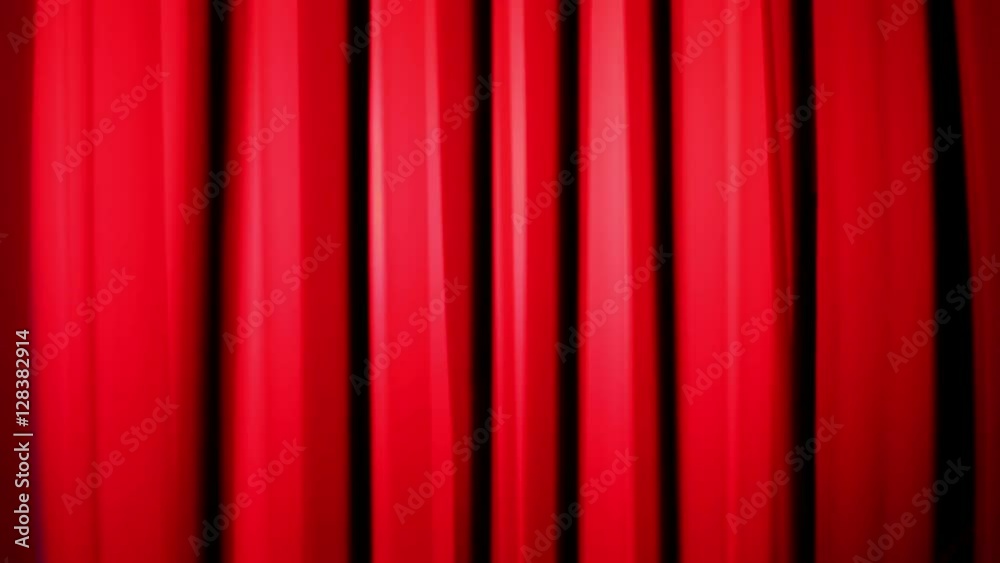 Vibrating elastic red stripes, accelerating and decelerating Vibrating elastic red stripes, accelerating and decelerating