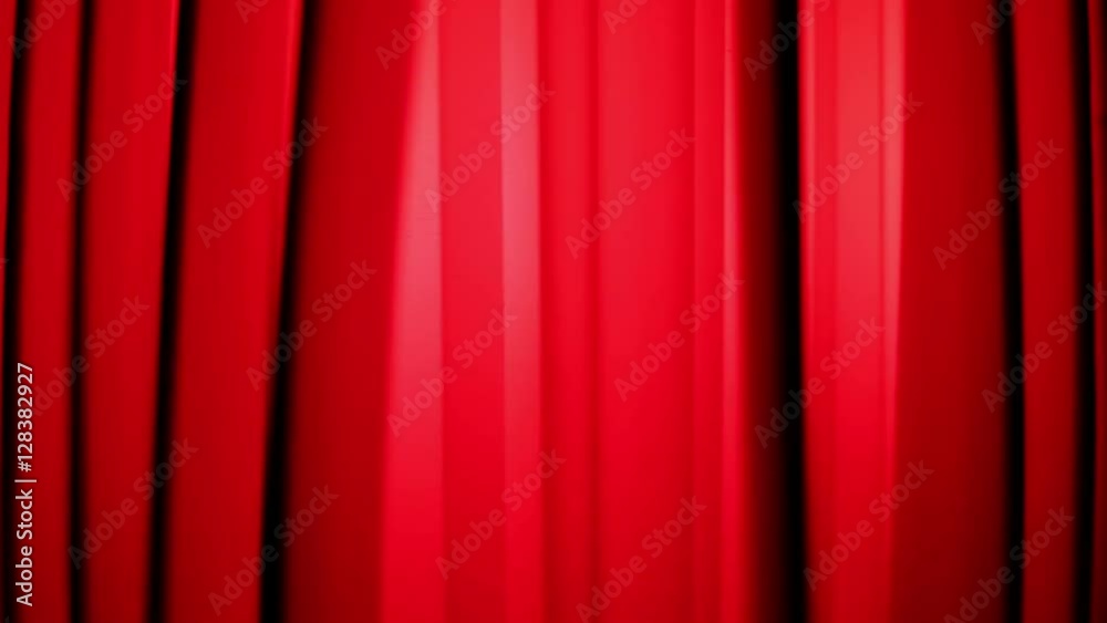 Vibrating elastic red stripes, accelerating and decelerating