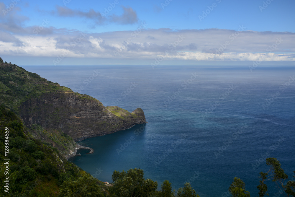 Madeira Island coast and sea, Portugal