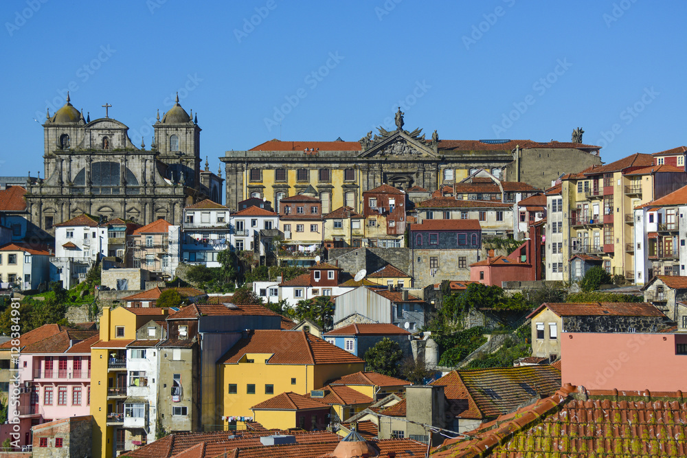 Porto cityscape – rooftops over the Portuguese City