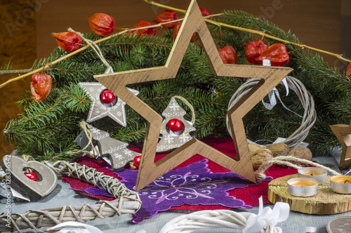 dekoracje choinkowe, wigilijne, domowe tradycyjne święta, Christmas decoration