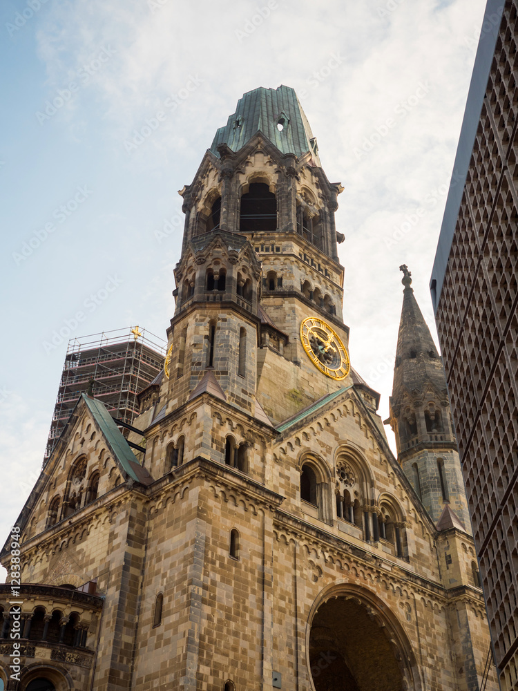 Fototapeta premium The memorial church in Berlin