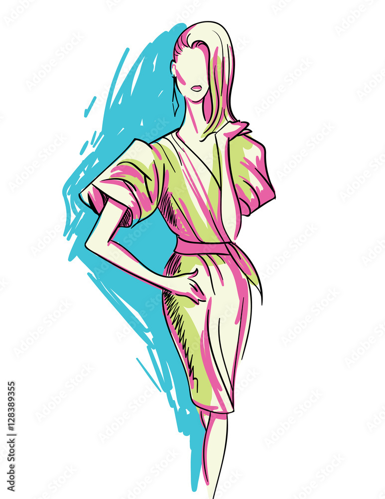 Premium Vector  Woman face line drawing and modern abstract minimalistic  women faces face different shapes for wall