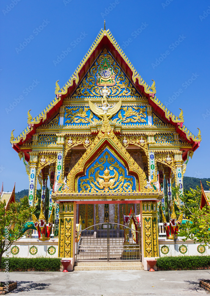 Buddhist temple in southern Thailand