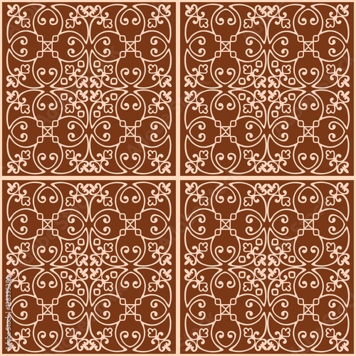 Seamless pattern Wallpaper. Vector background