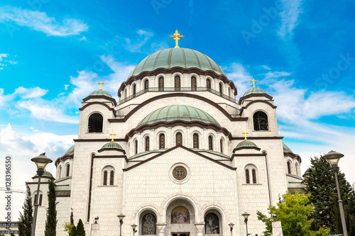 Orthodox church of Saint Sava in Belgrade, Serbia