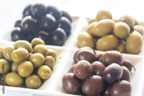 Assortment of olives